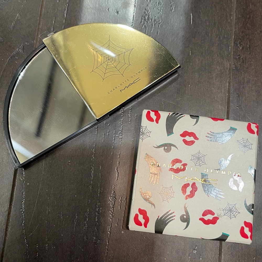 MAC Charlotte Olympia limited edition travel mirror NEW